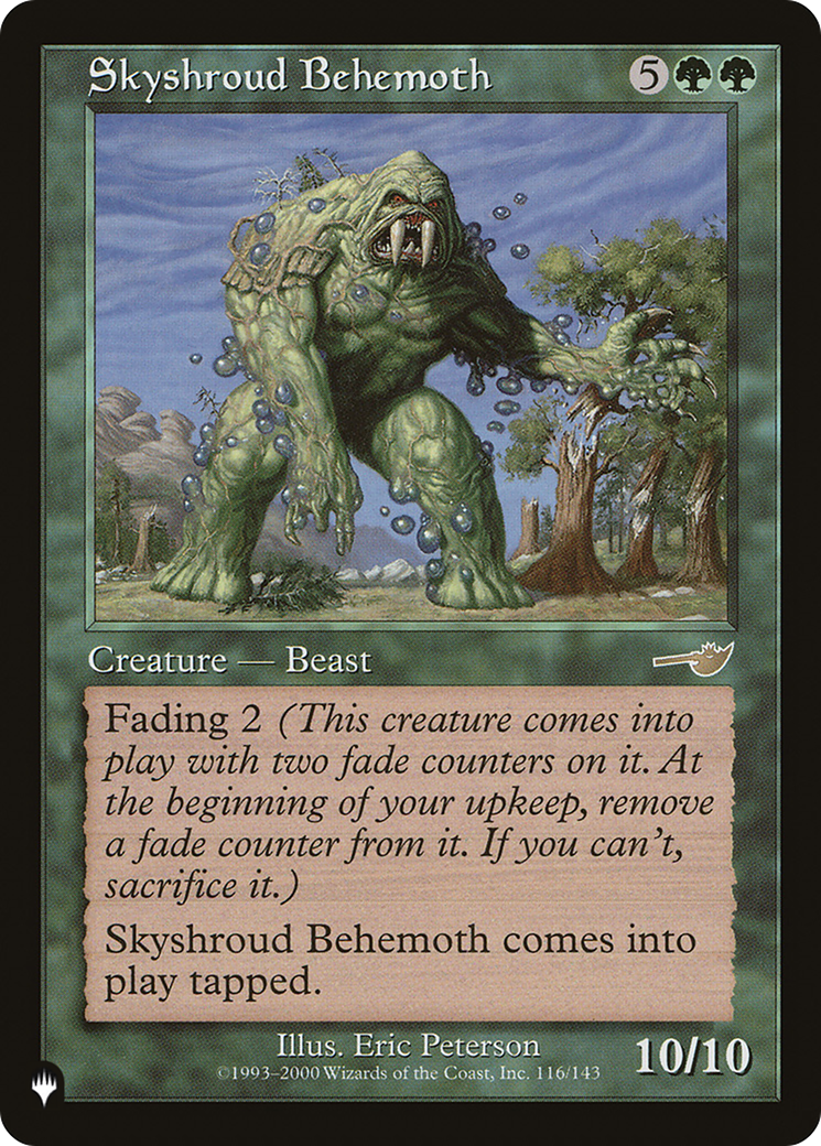 Skyshroud Behemoth [The List]-1