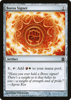 Boros Signet [Commander 2011]-1