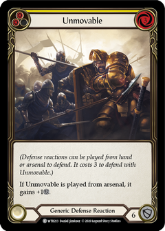 Unmovable (Yellow) [U-WTR213] (Welcome to Rathe Unlimited)  Unlimited Normal-2