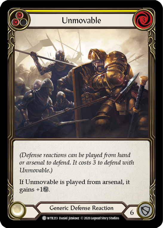 Unmovable (Yellow) [U-WTR213] (Welcome to Rathe Unlimited)  Unlimited Normal-2