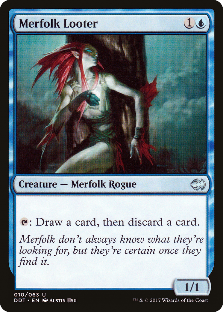 Merfolk Looter [Duel Decks: Merfolk vs. Goblins]-1