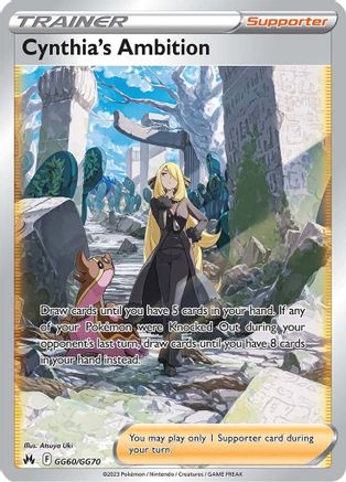 Cynthia's Ambition (GG60/GG70) [Sword & Shield: Crown Zenith]-1
