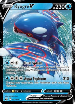 Kyogre V (037/159) [Sword & Shield: Crown Zenith]-1
