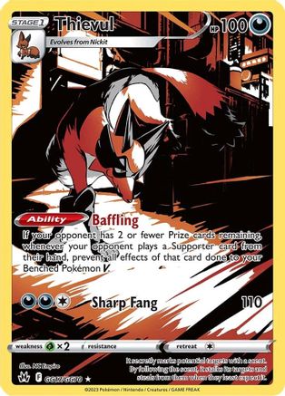 Thievul (GG17/GG70) [Sword & Shield: Crown Zenith]-1