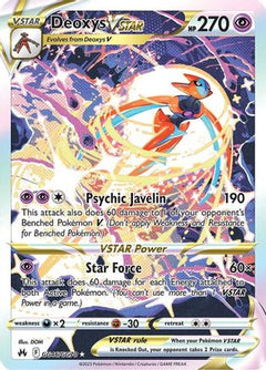 Deoxys VSTAR (GG46/GG70) [Sword & Shield: Crown Zenith]-1