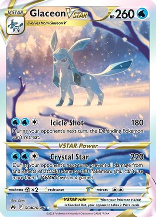 Glaceon VSTAR (GG40/GG70) [Sword & Shield: Crown Zenith]-1