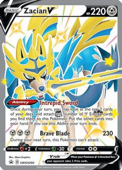Zacian V (SWSH292) [Sword & Shield: Black Star Promos]-1