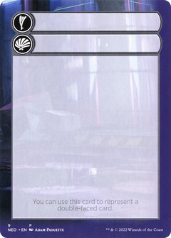 Double-Faced Substitute Card (SNEO-009) - Kamigawa: Neon Dynasty Substitute Cards (Borderless)-1