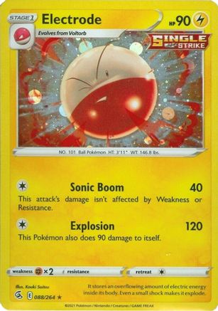 Electrode (088/264) (Cosmos Holo) [Sword & Shield: Fusion Strike]-1