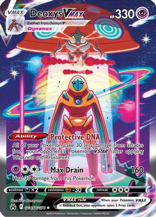 Deoxys VMAX (GG45/GG70) [Sword & Shield: Crown Zenith]-1