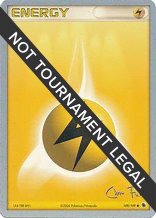 Lightning Energy (109/109) (Blaziken Tech - Chris Fulop) [World Championships 2004]-1