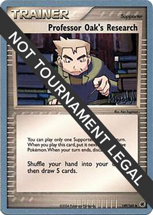 Professor Oak's Research (149/165) (Rocky Beach - Reed Weichler) [World Championships 2004]-1