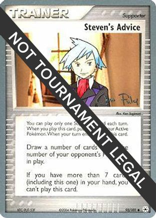 Steven's Advice (92/101) (Blaziken Tech - Chris Fulop) [World Championships 2004]-1