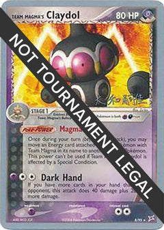 Team Magma's Claydol (8/95) (Magma Spirit - Tsuguyoshi Yamato) [World Championships 2004]-1