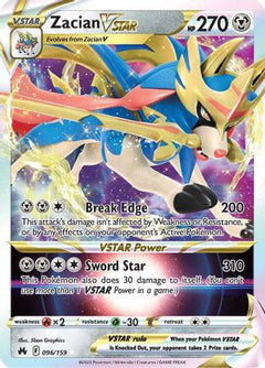Zacian VSTAR (096/159) [Sword & Shield: Crown Zenith]-1