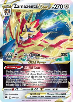 Zamazenta VSTAR (099/159) [Sword & Shield: Crown Zenith]-1