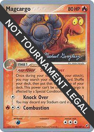 Magcargo (20/107) (King of the West - Michael Gonzalez) [World Championships 2005]-1