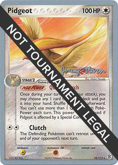 Pidgeot (10/112) (Queendom - Jeremy Maron) [World Championships 2005]-1