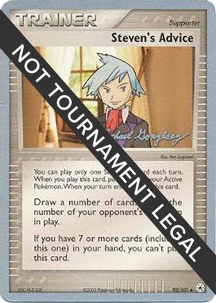 Steven's Advice (92/101) (King of the West - Michael Gonzalez) [World Championships 2005]-1