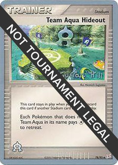 Team Aqua Hideout (78/95) (Bright Aura - Curran Hill's) [World Championships 2005]-1