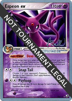Espeon ex (102/115) (Eeveelutions - Jimmy Ballard) [World Championships 2006]-1