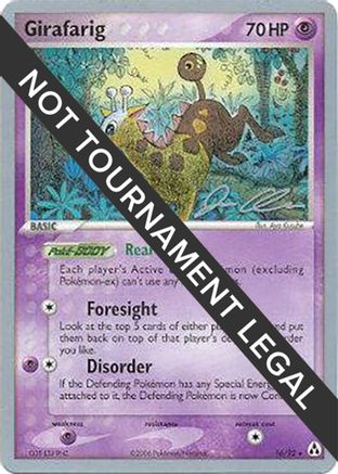 Girafarig (16/92) (Mewtrick - Jason Klaczynski) [World Championships 2006]-1