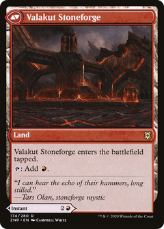 Valakut Awakening // Valakut Stoneforge [Secret Lair: From Cute to Brute]-2