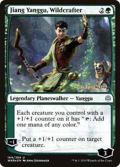 Jiang Yanggu, Wildcrafter [War of the Spark Prerelease Promos]-1