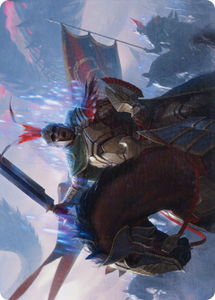 Marshal of Zhalfir // Marshal of Zhalfir (AMOM-050) - March of the Machine Art Series (Borderless)-3