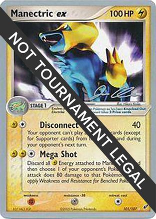 Manectric ex (101/107) (Mewtrick - Jason Klaczynski) [World Championships 2006]-1