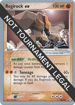 Regirock ex (98/101) (Mewtrick - Jason Klaczynski) [World Championships 2006]-1