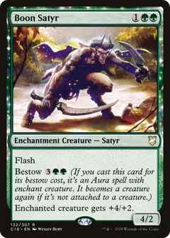 Boon Satyr [Commander 2018]-1