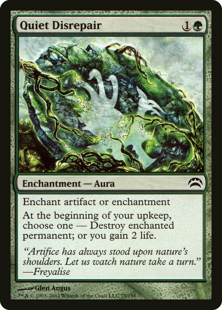 Quiet Disrepair (PC2-075) - Planechase 2012 Foil-1