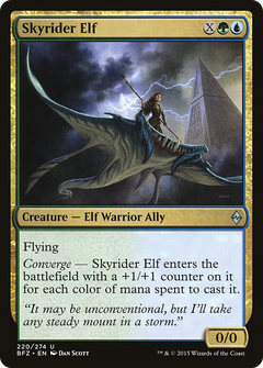 Skyrider Elf [Battle for Zendikar]-1
