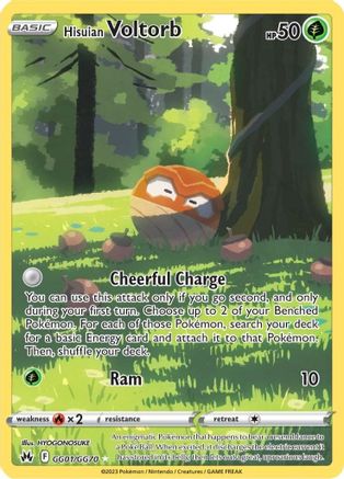 Hisuian Voltorb (GG01/GG70) [Sword & Shield: Crown Zenith]-1