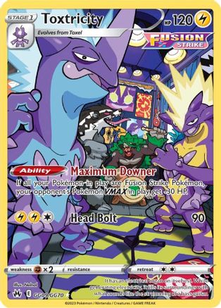 Toxtricity (GG09/GG70) [Sword & Shield: Crown Zenith]-1