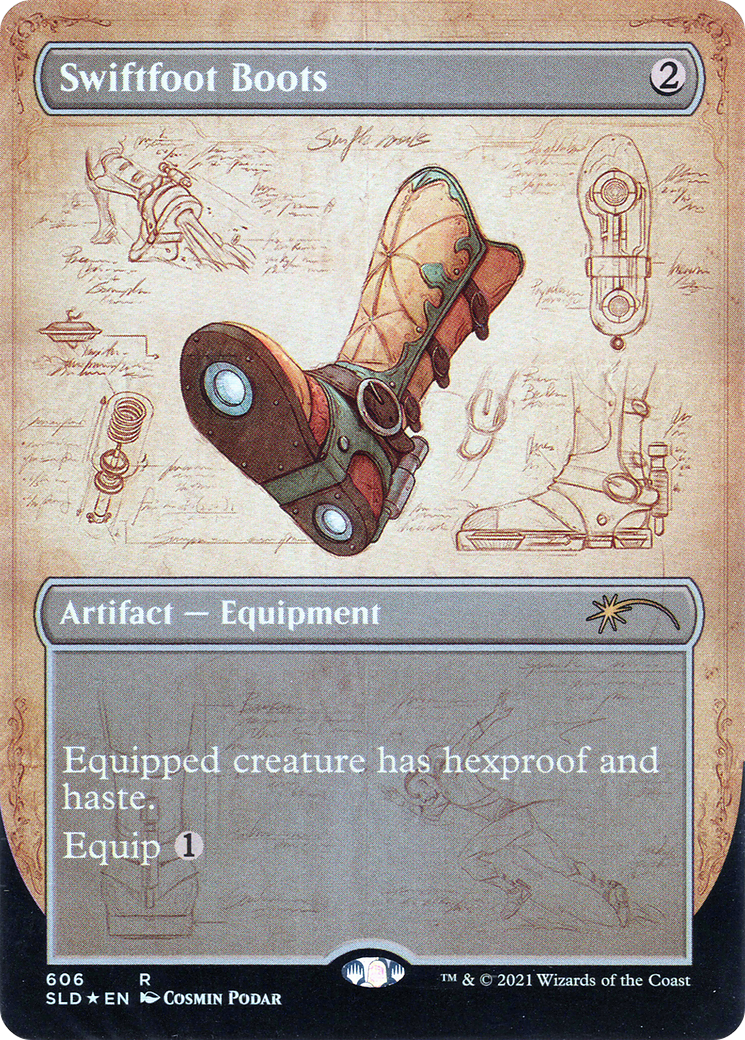 Swiftfoot Boots (Blueprint) [Secret Lair Drop Promos]-1