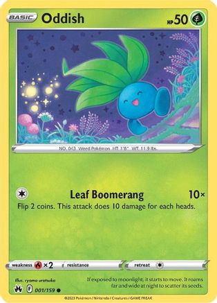Oddish (001/159) [Sword & Shield: Crown Zenith]-1