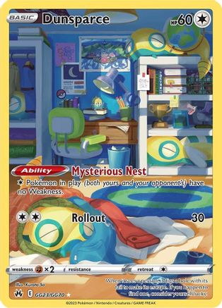 Dunsparce (GG23/GG70) [Sword & Shield: Crown Zenith]-1