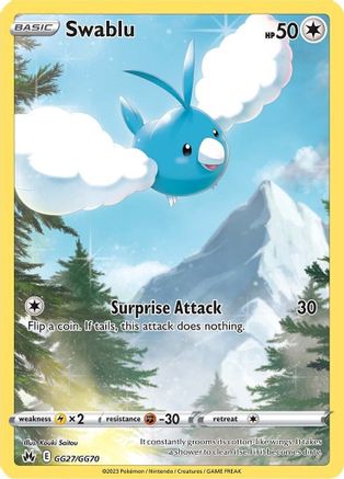 Swablu (GG27/GG70) [Sword & Shield: Crown Zenith]-1
