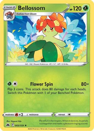 Bellossom (003/159) [Sword & Shield: Crown Zenith]-1