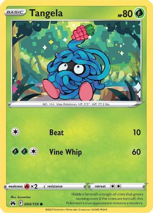 Tangela (004/159) [Sword & Shield: Crown Zenith]-1