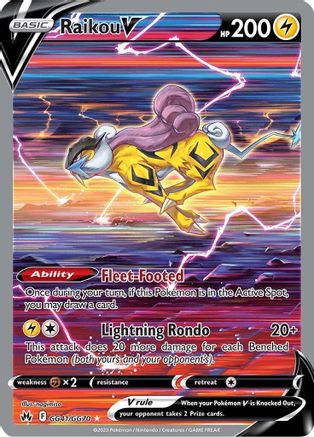 Raikou V (GG41/GG70) [Sword & Shield: Crown Zenith]-1