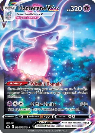 Hatterene VMAX (GG47/GG70) [Sword & Shield: Crown Zenith]-1