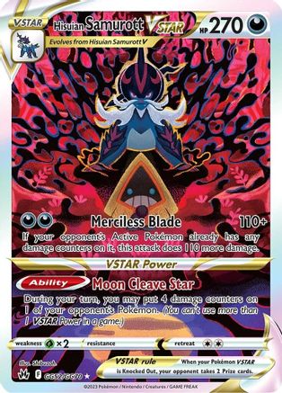Hisuian Samurott VSTAR (GG52/GG70) [Sword & Shield: Crown Zenith]-1