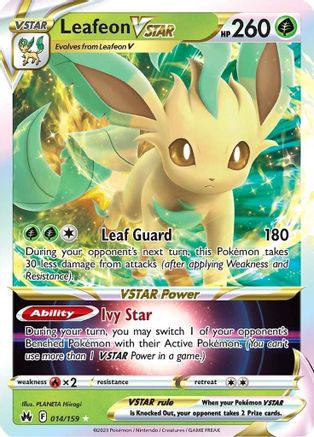 Leafeon VSTAR (014/159) [Sword & Shield: Crown Zenith]-1