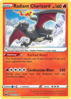 Radiant Charizard (020/159) [Sword & Shield: Crown Zenith]-1