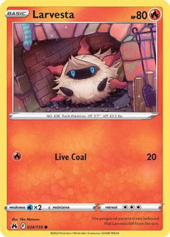 Larvesta (024/159) [Sword & Shield: Crown Zenith]-1