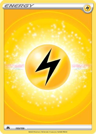Lightning Energy (155/159) (Texture Full Art) [Sword & Shield: Crown Zenith]-1