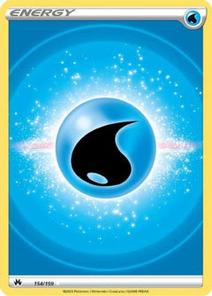 Water Energy (154/159) (Texture Full Art) [Sword & Shield: Crown Zenith]-1
